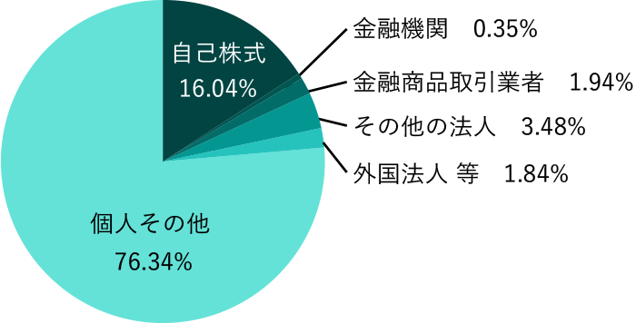 株式分布状況