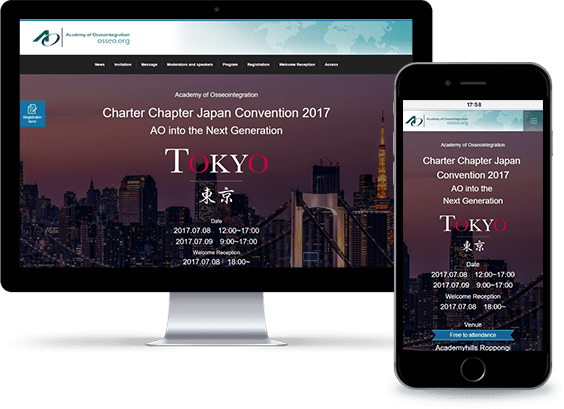 Academy of Osseointegration Charter Chapter Japan Convention 2017